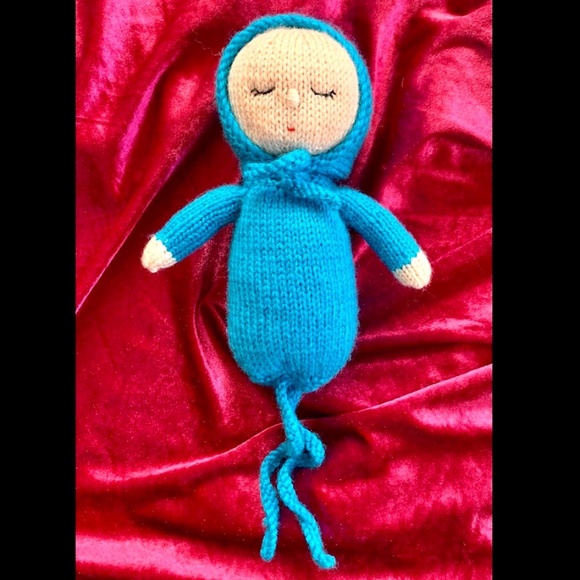 3/$45 ⭐️ Soft Knit Baby Doll in Hooded Onesie - Picture 1 of 6